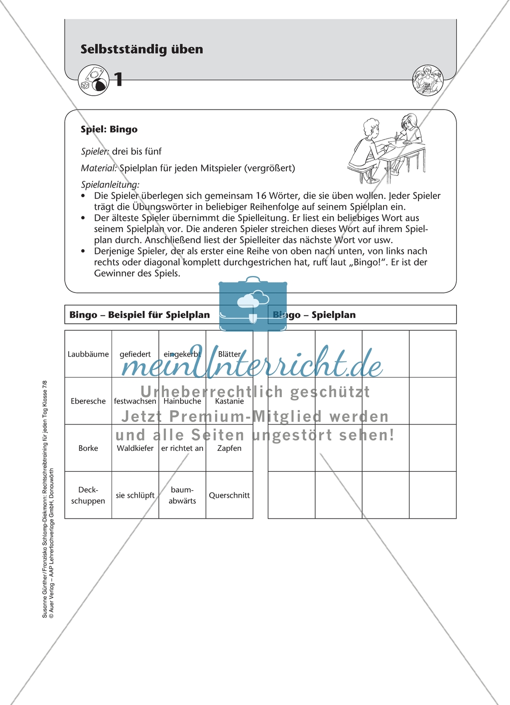 Rechtschreibstrategien selbstständig üben: Arbeitsmaterial mit Lösungen Preview 4