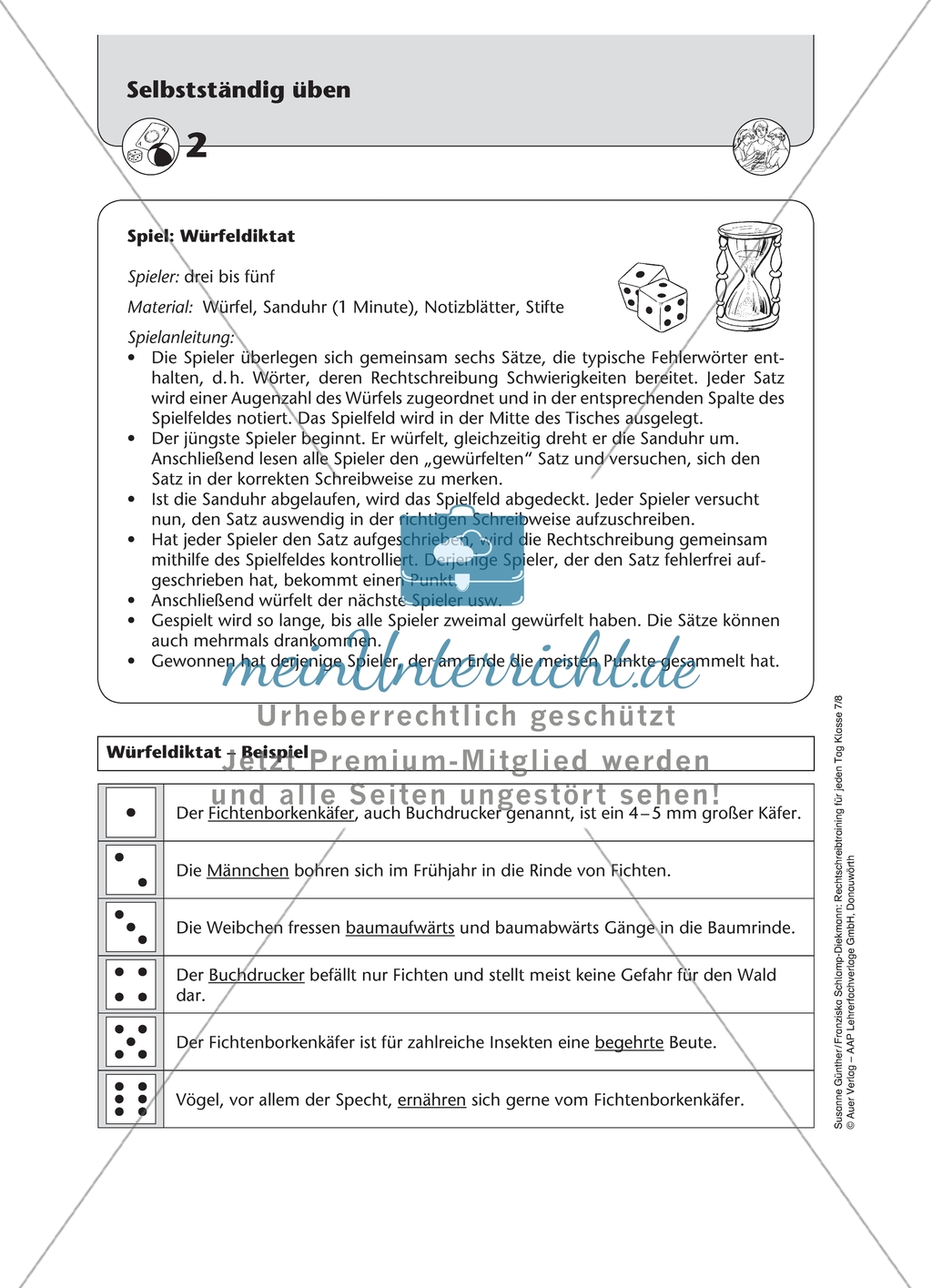 Rechtschreibstrategien selbstständig üben: Arbeitsmaterial mit Lösungen Preview 5