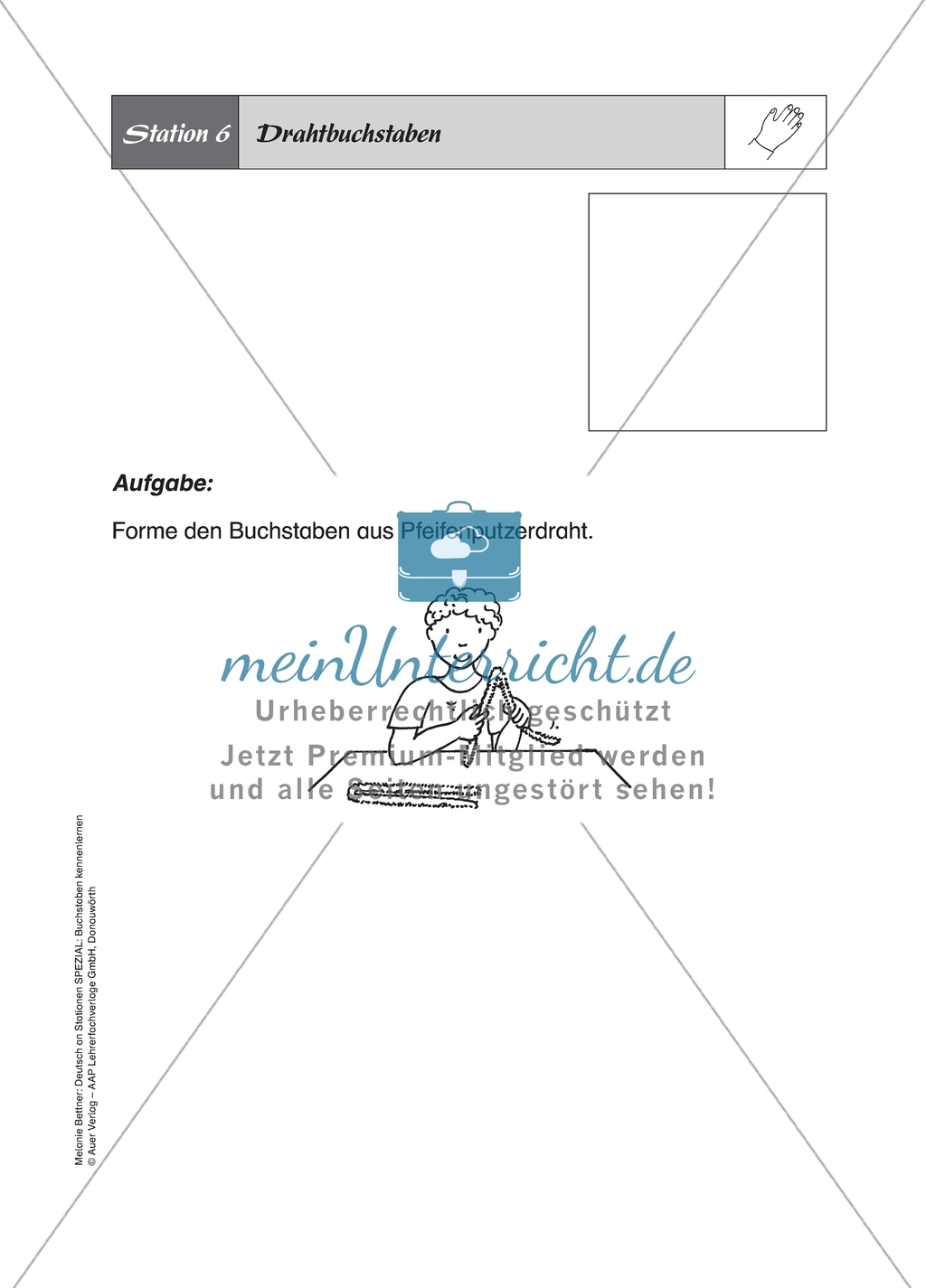 Stationenlernen zum Thema