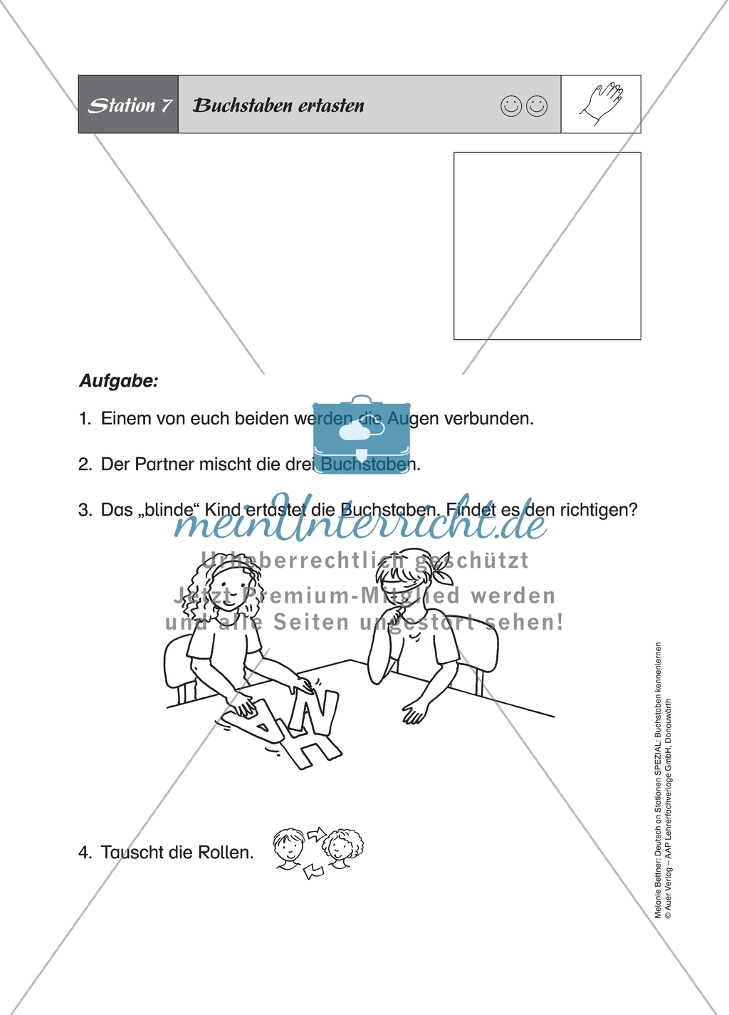 Stationenlernen zum Thema