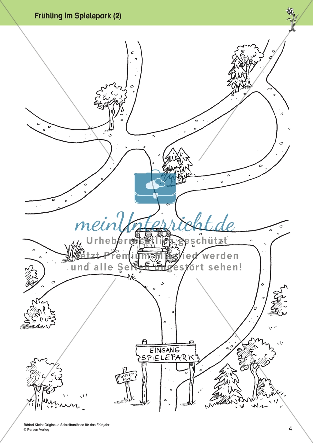 Orginielle Schreibanlässe für das Frühjahr: Materialien für das Planen und Schreiben Preview 4