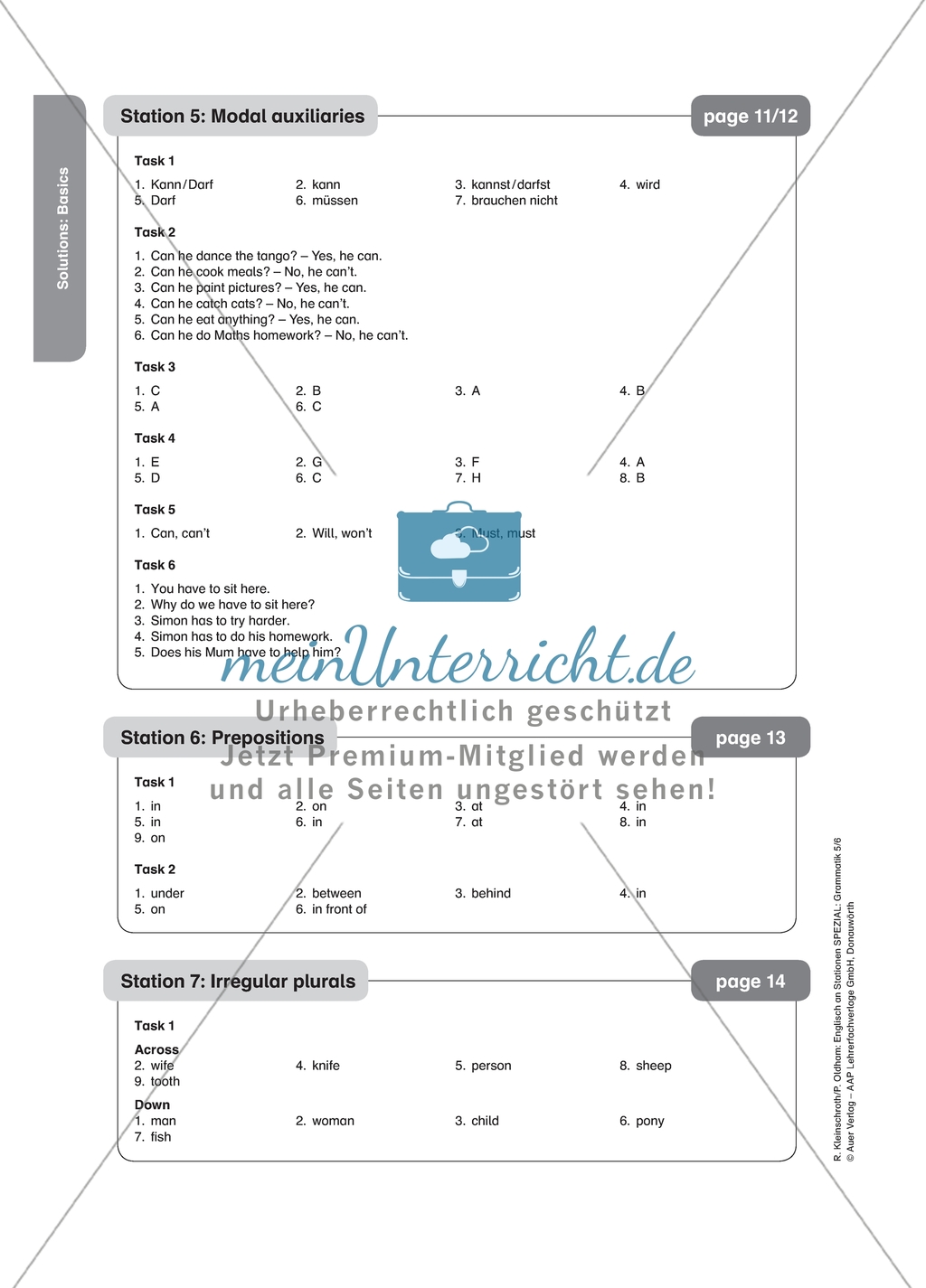 Prepositions: worksheet with solution Preview 2