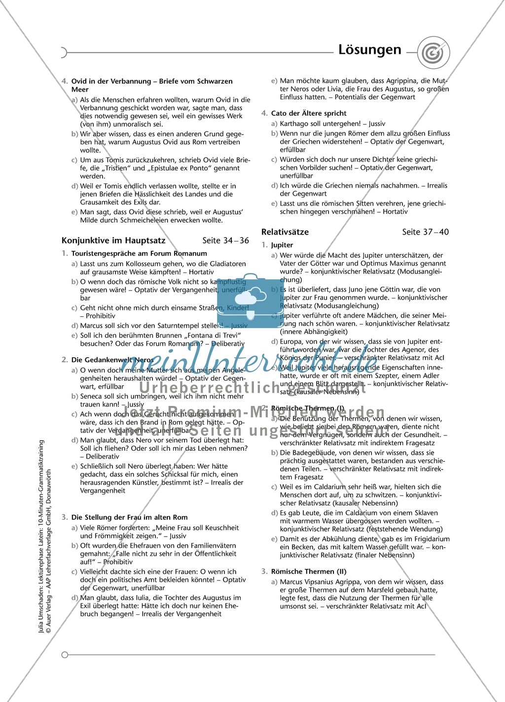 Relativsätze: Übungen + Lösungen Preview 5