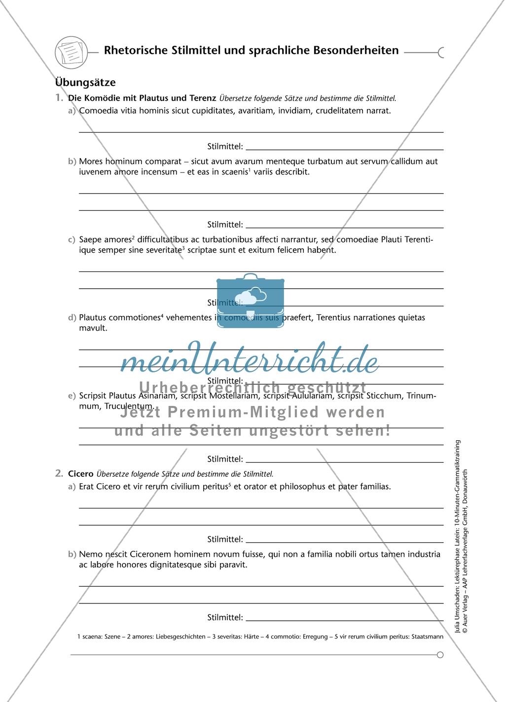 Übungen zu rhetorischen Stilmitteln + Lösungen Preview 4