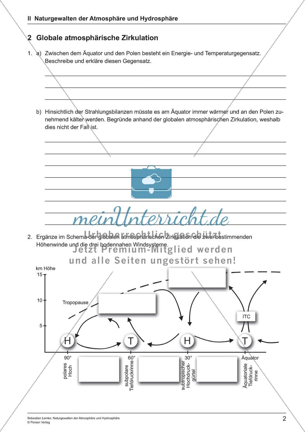 Naturgewalten der Atmosphäre und Hydrosphäre: Unterrichtseinheit Preview 2