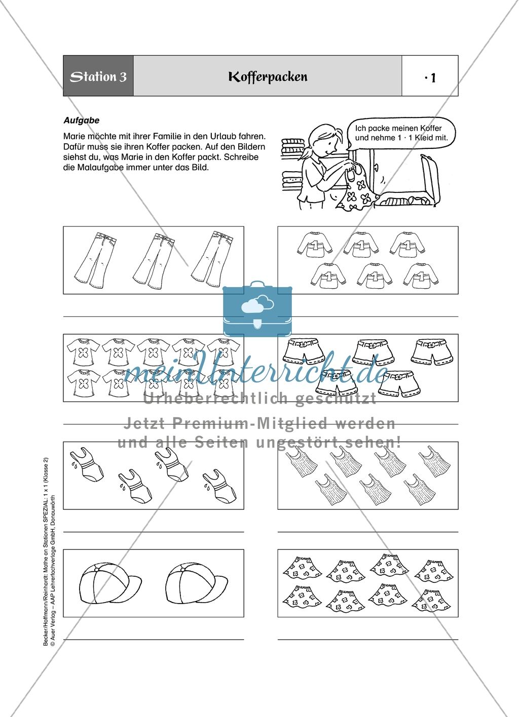 Aufgaben für eine Stationsarbeit zum Thema: