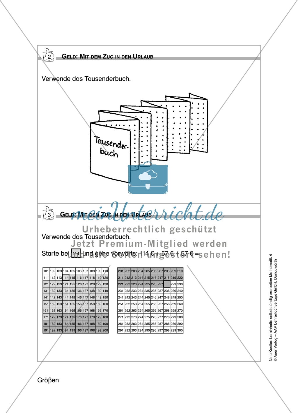 Schüler erarbeiten sich mit diesem Material Lerninhalte zum Thema Größen mit Aufgaben-, Tipp- und Lösungskarten selbstständig. Preview 5