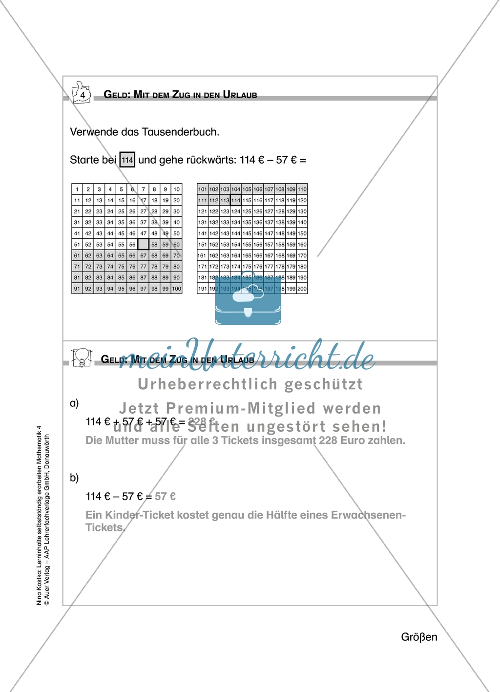 Schüler erarbeiten sich mit diesem Material Lerninhalte zum Thema Größen mit Aufgaben-, Tipp- und Lösungskarten selbstständig. Preview 6