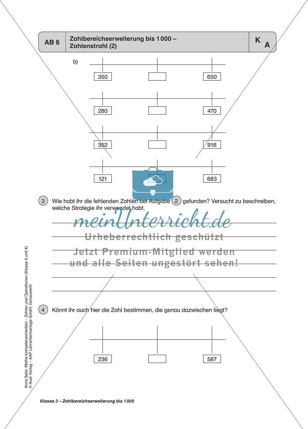 Aufgaben zu Zahlbereichserweiterungen mit einer Übersicht der mathematischen Kompetenzen und Anforderungsniveaus sowie der Lösungen. Preview 10
