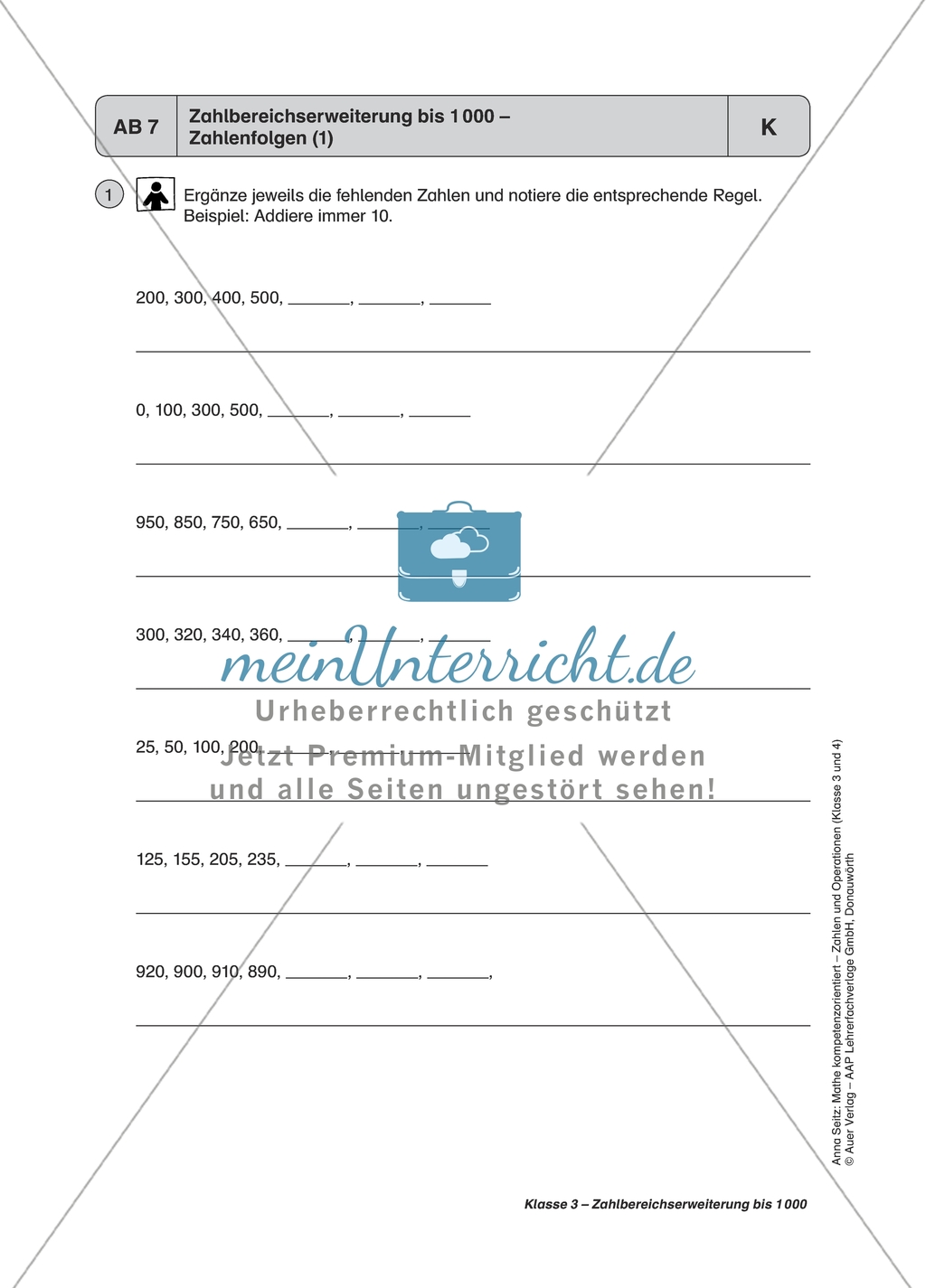 Aufgaben zu Zahlbereichserweiterungen mit einer Übersicht der mathematischen Kompetenzen und Anforderungsniveaus sowie der Lösungen. Preview 11