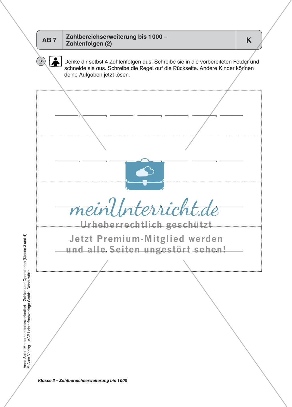 Aufgaben zu Zahlbereichserweiterungen mit einer Übersicht der mathematischen Kompetenzen und Anforderungsniveaus sowie der Lösungen. Preview 12