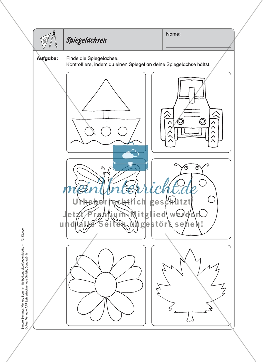 Selbstkontrollaufgaben zum Thema Geometrie mit Lösungen. Preview 1