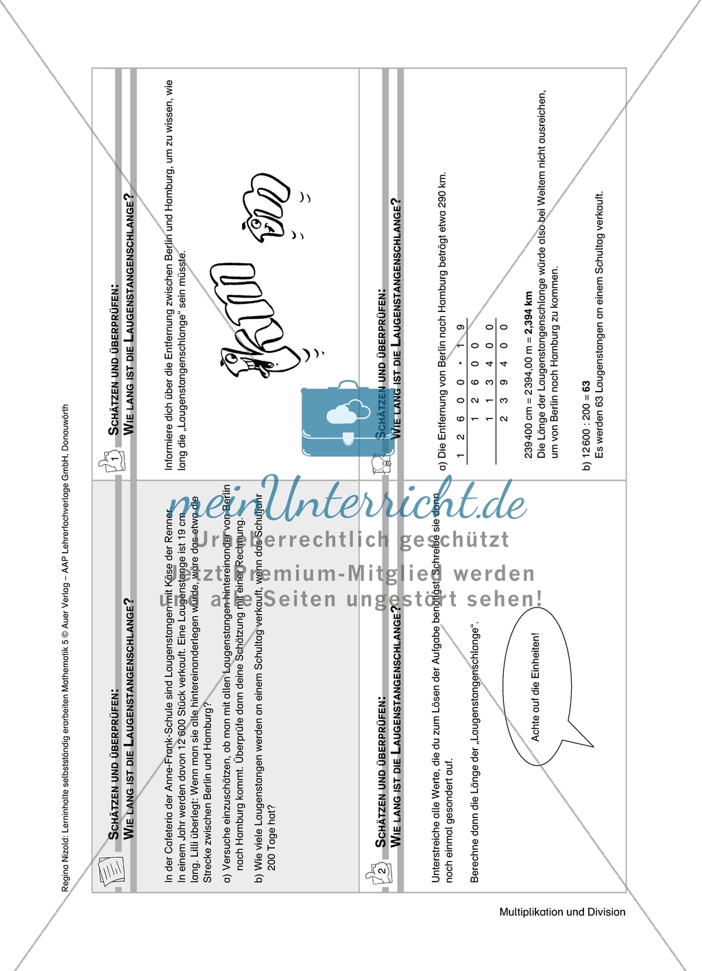 Aufgaben zur selbstständigen Erarbeitung von Lerninhalten zum Thema: