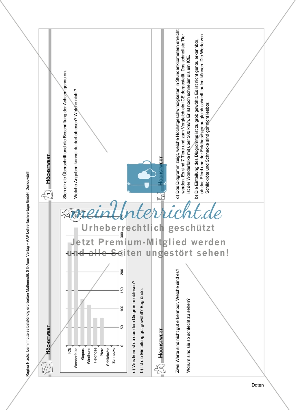 Aufgaben zur selbstständigen Erarbeitung von Lerninhalten zum Thema: