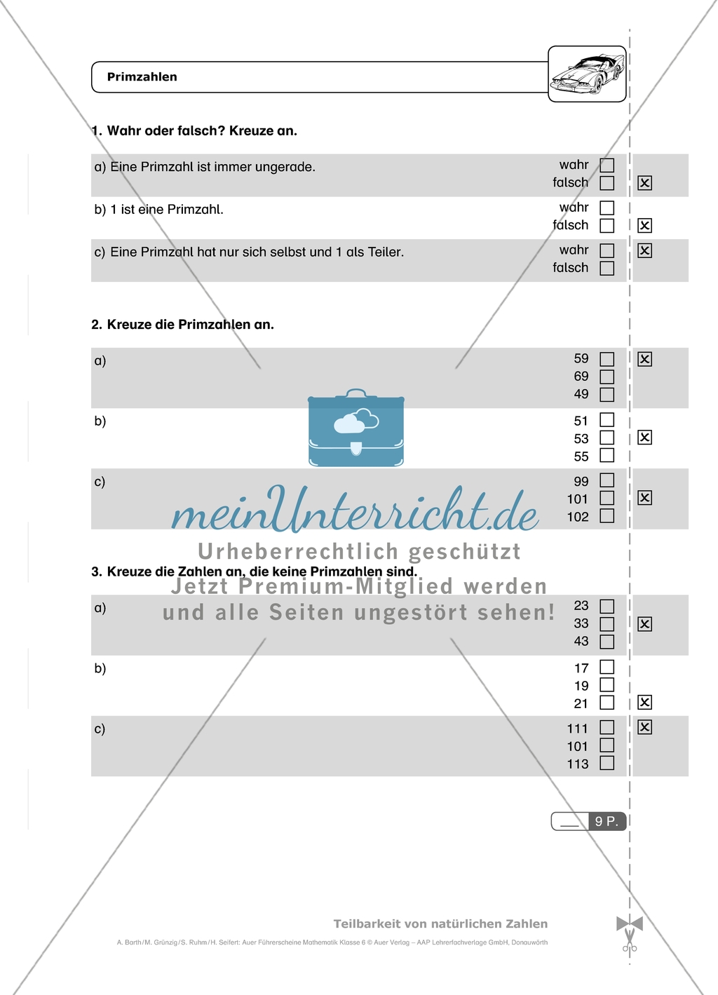 Durch diese Multiple-Choice-Aufgaben mit Lösungen können die Schülerinnen und Schüler einen
