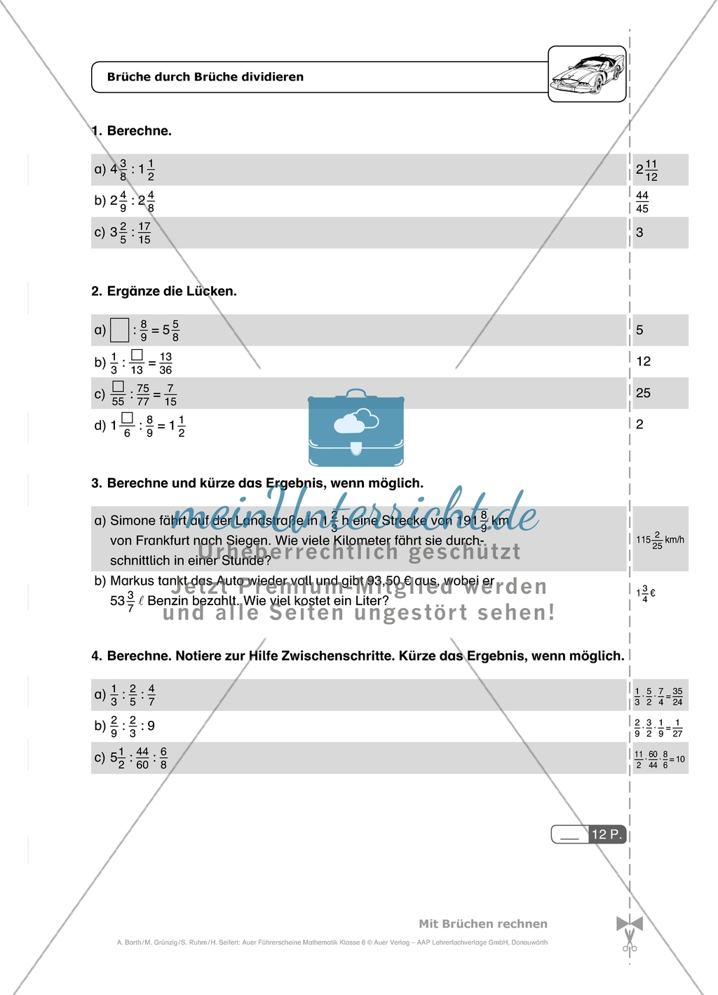Durch diese Multiple-Choice-Aufgaben mit Lösungen können die Schülerinnen und Schüler einen