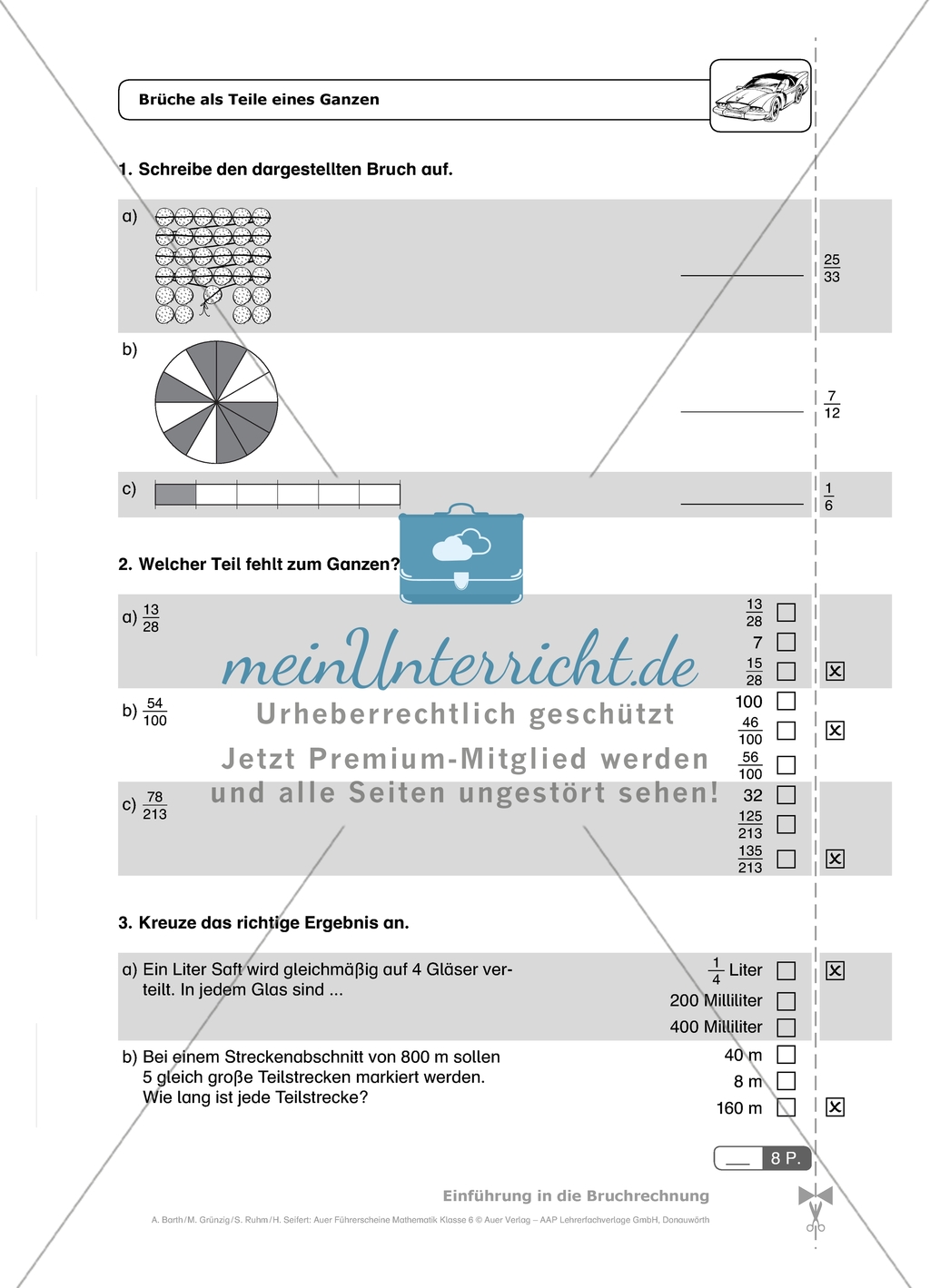 Durch diese Multiple-Choice-Aufgaben mit Lösungen können die Schülerinnen und Schüler einen