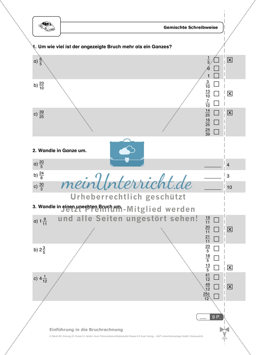 Durch diese Multiple-Choice-Aufgaben mit Lösungen können die Schülerinnen und Schüler einen
