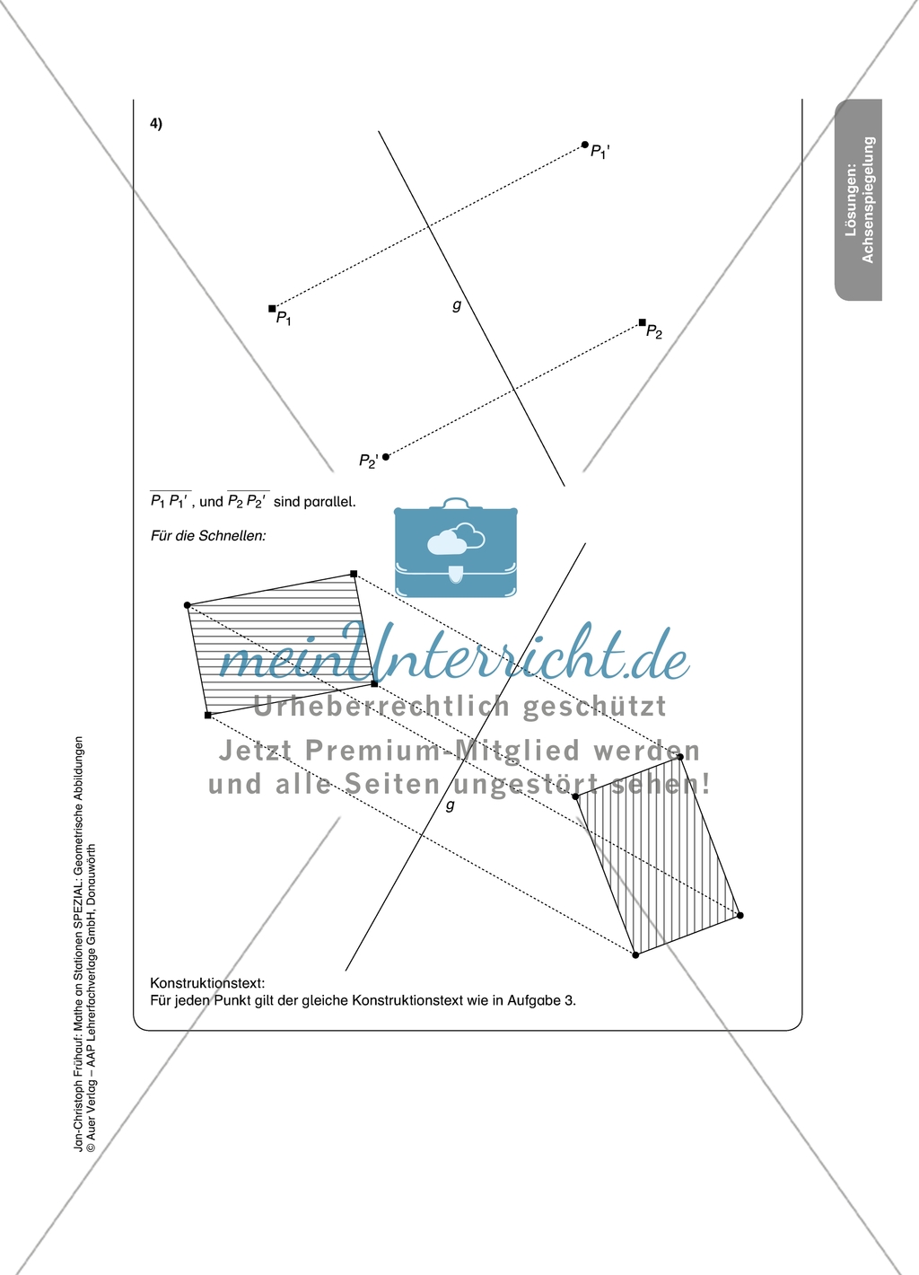 Materialien für eine Stationsarbeit zum Thema: