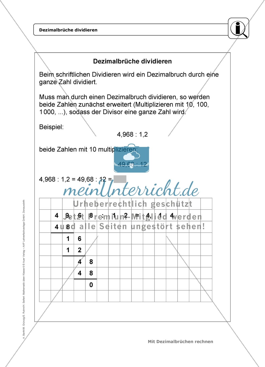 Übungen in erhöhtem Schwierigkeitsgrad zum Thema: