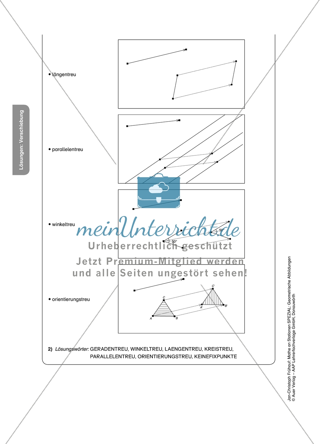 Materialien für eine Stationsarbeit zum Thema: