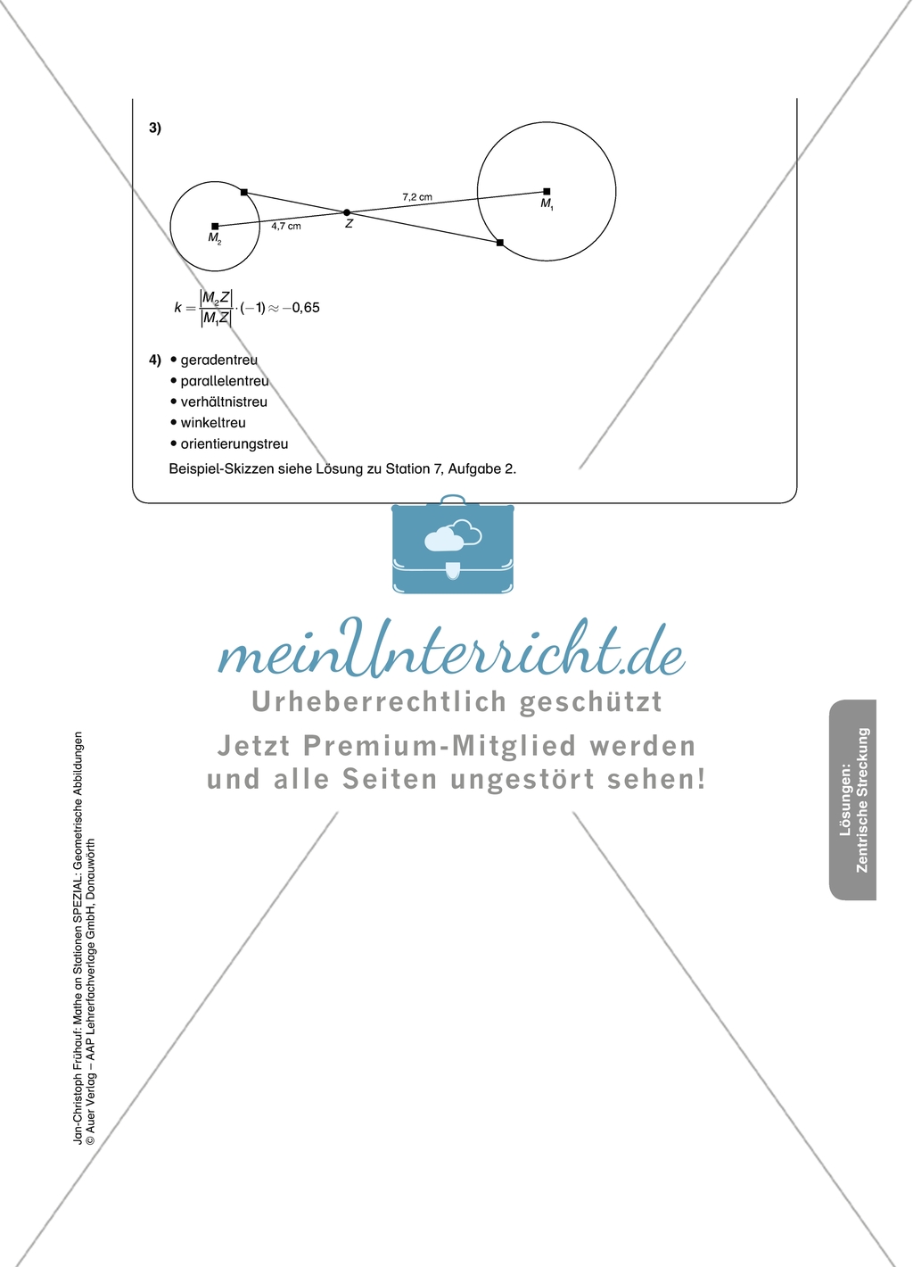 Materialien für eine Stationsarbeit zum Thema: