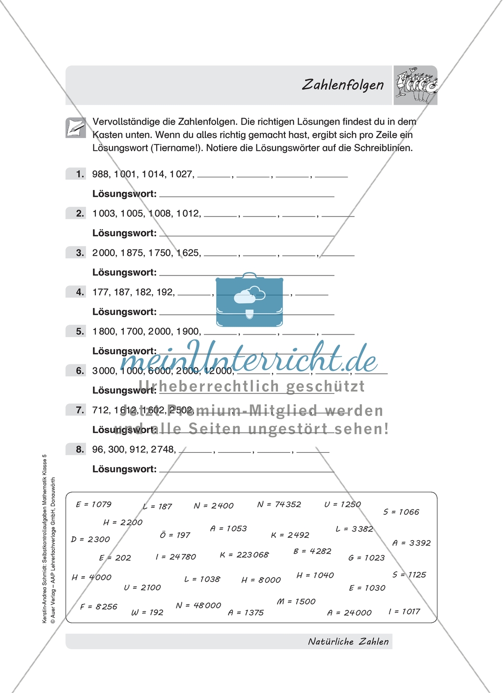 Aufgaben zum Thema: