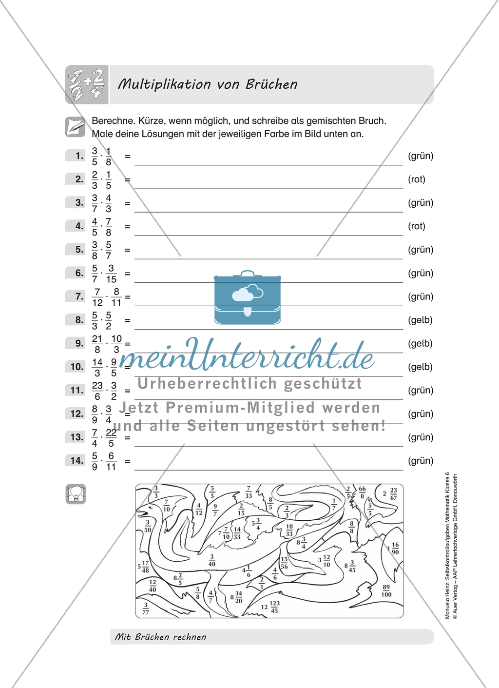 Aufgaben mit Lösungen zum Thema: