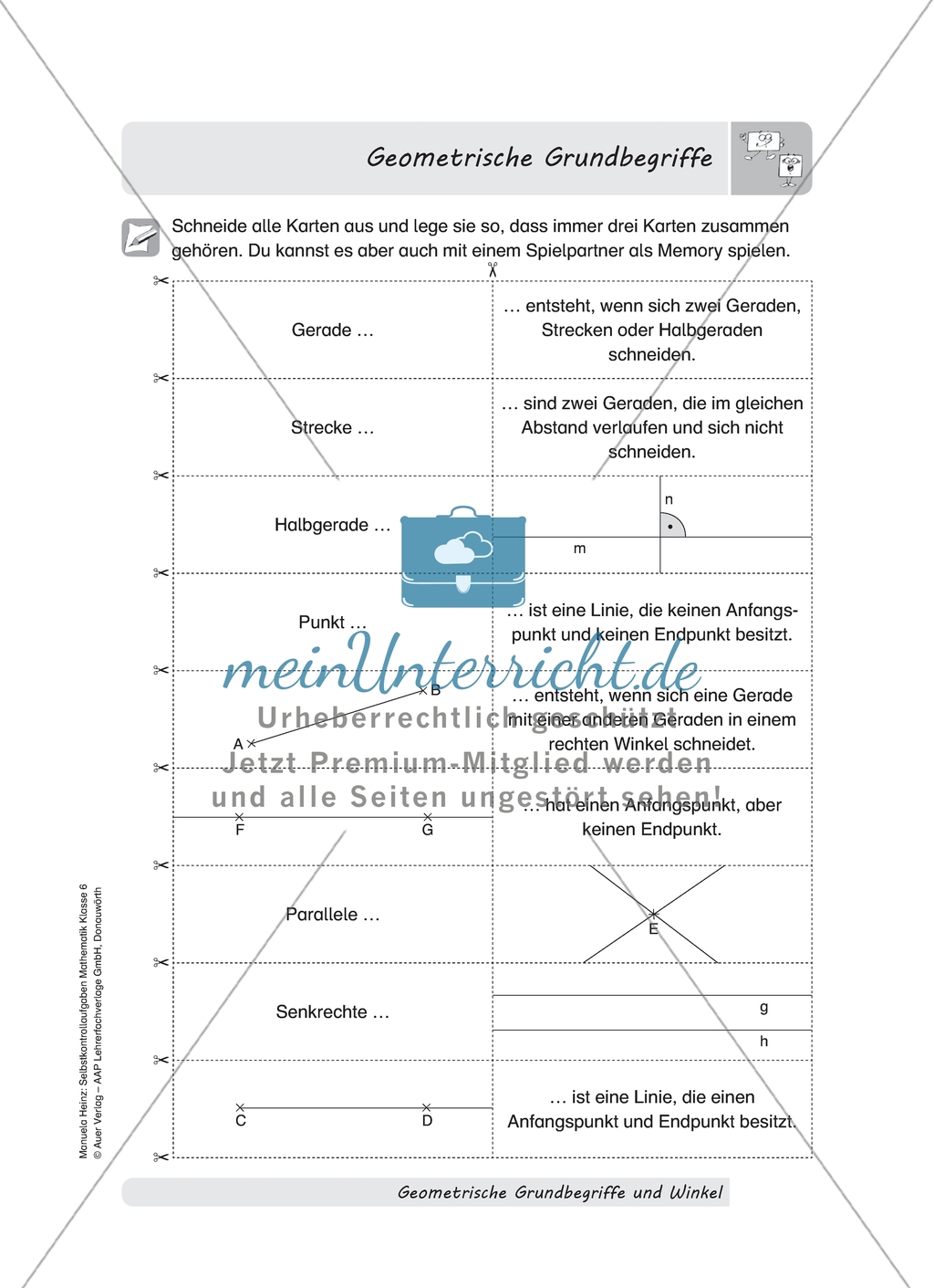 Aufgaben mit Lösungen zum Thema: