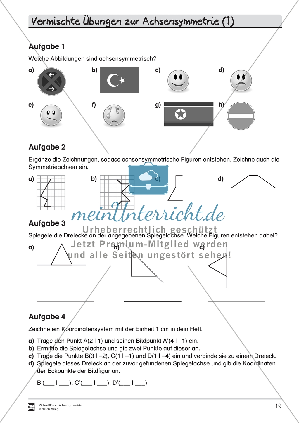 Aufgaben zum Thema: