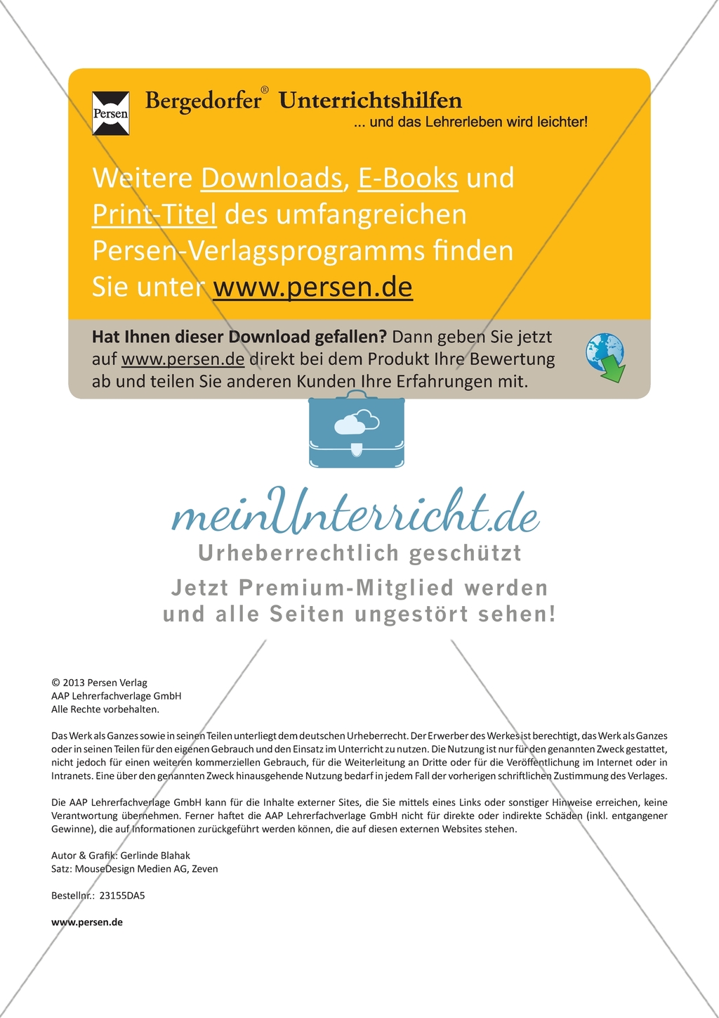 Herbstlandschaft - Landschaften im Kunstunterricht in der Sekundarstufe I: Ein Projekt. Preview 6