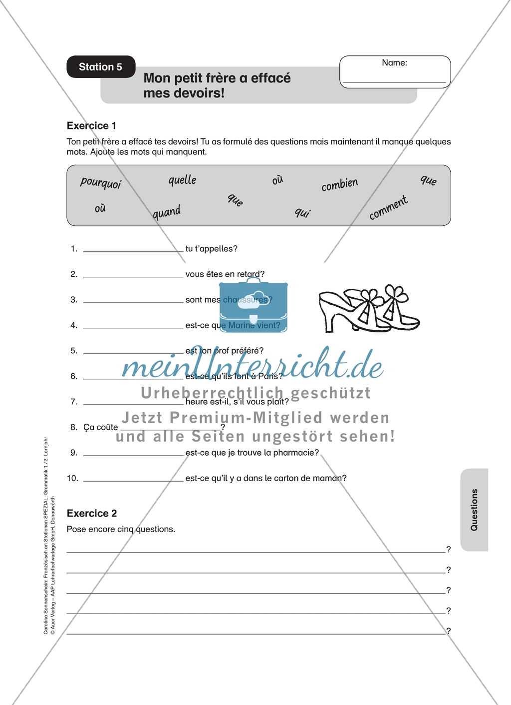 Stationenlernen zu