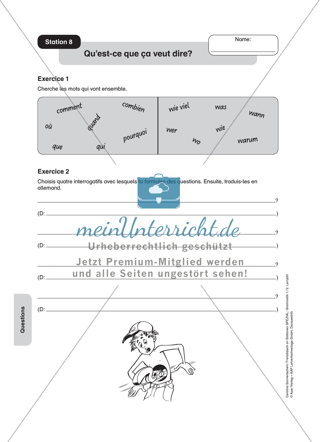 Stationenlernen zu