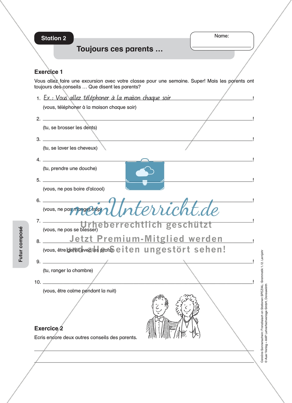Stationenlernen zum