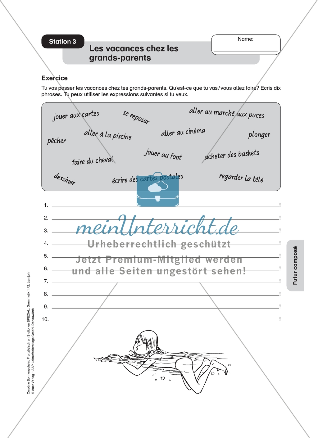 Stationenlernen zum