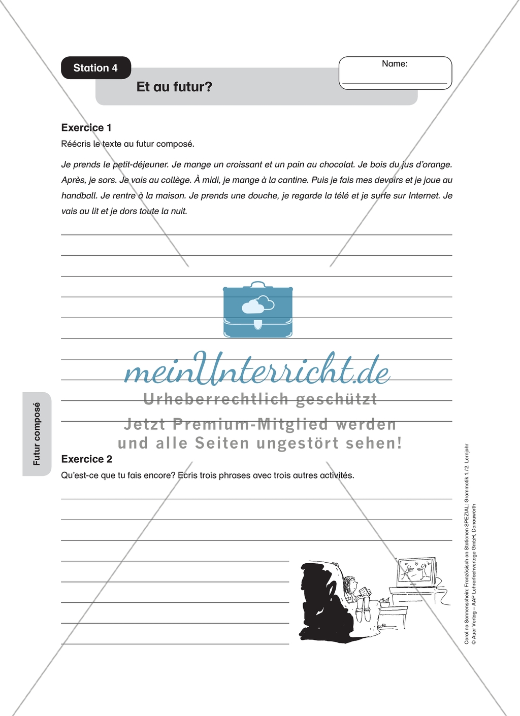 Stationenlernen zum