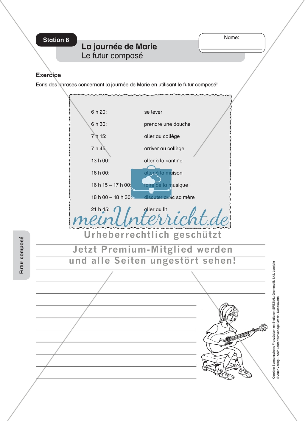Stationenlernen zum
