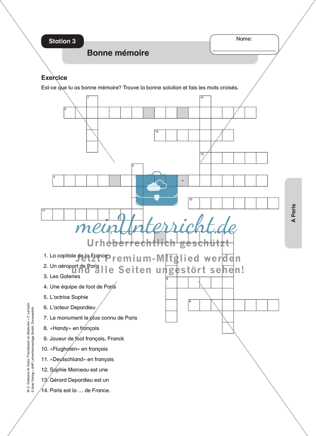 Stationenlernen zum Thema