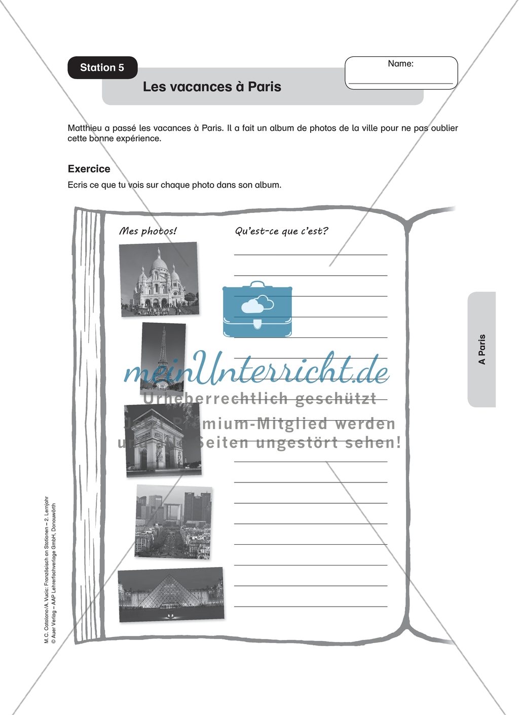 Stationenlernen zum Thema