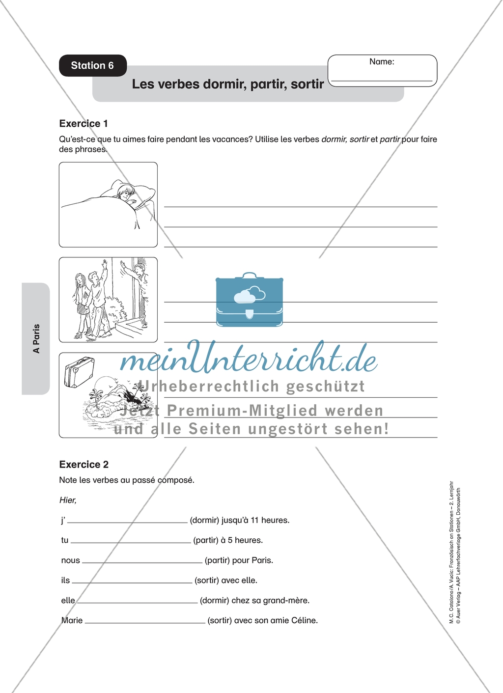 Stationenlernen zum Thema