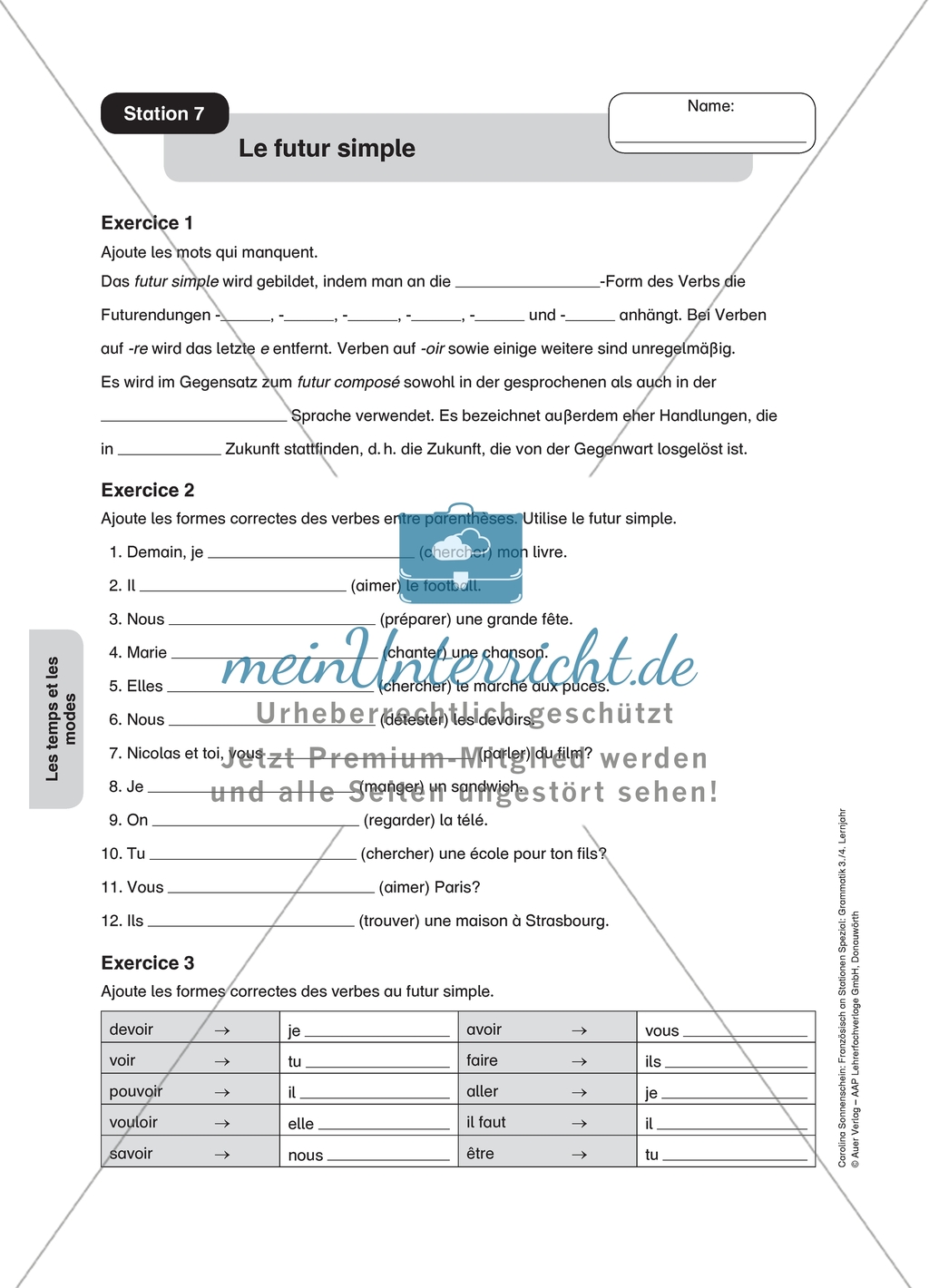 Stationenlernen zu