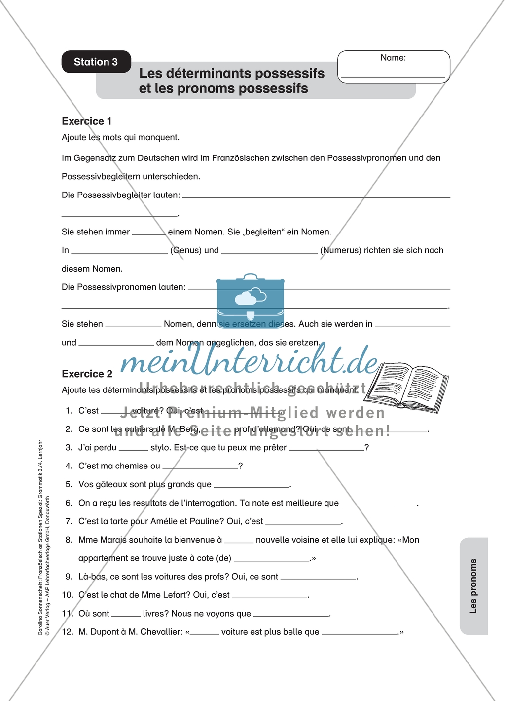 Stationenlernen zu