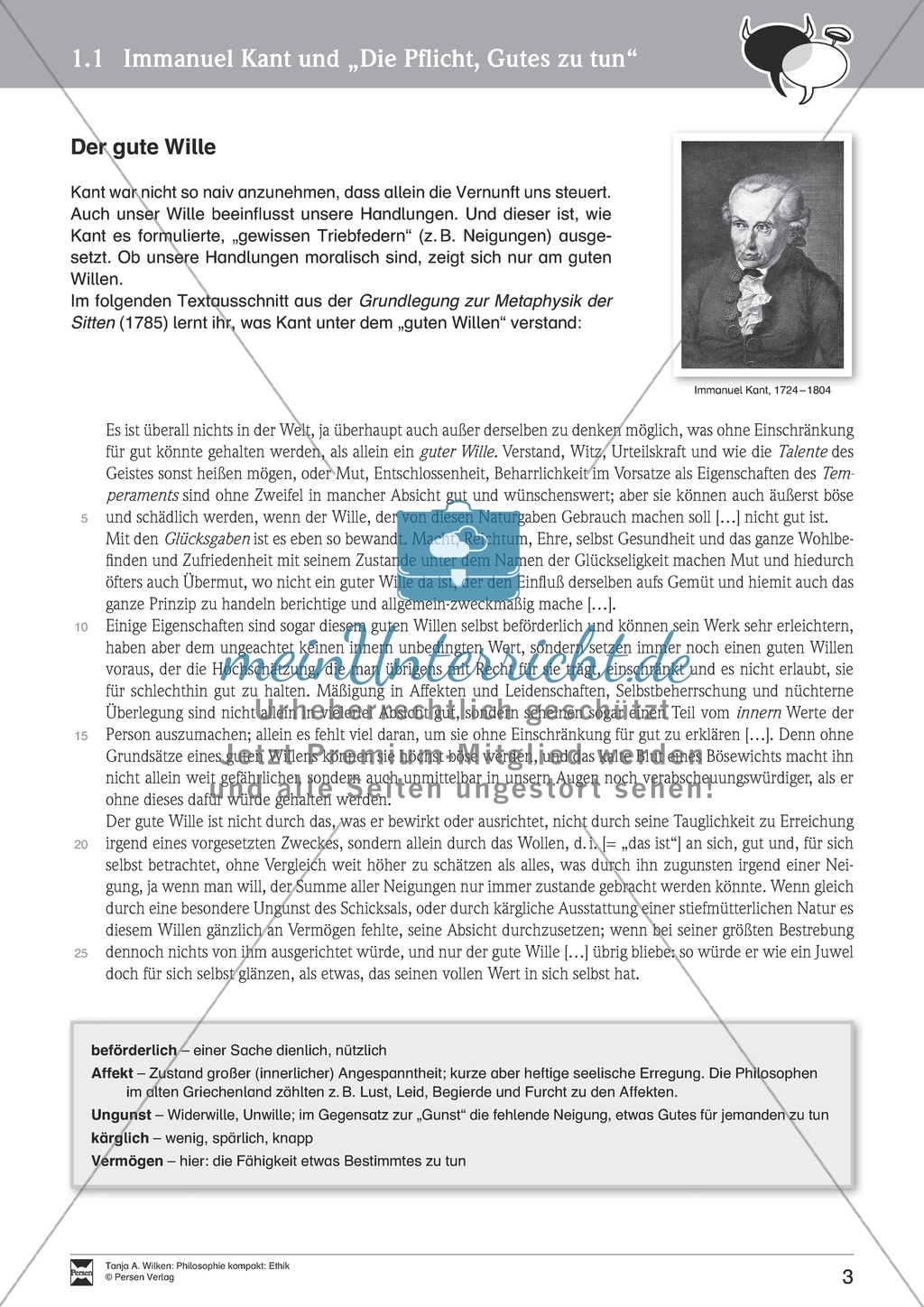 Immanuel Kant und