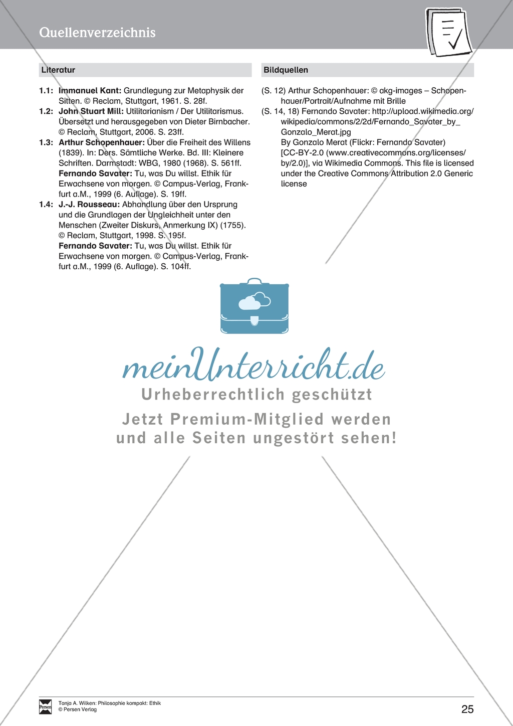 John Stuart Mill und der Utilitarismus. Mit Arbeitsblättern und Lösungen. Preview 7