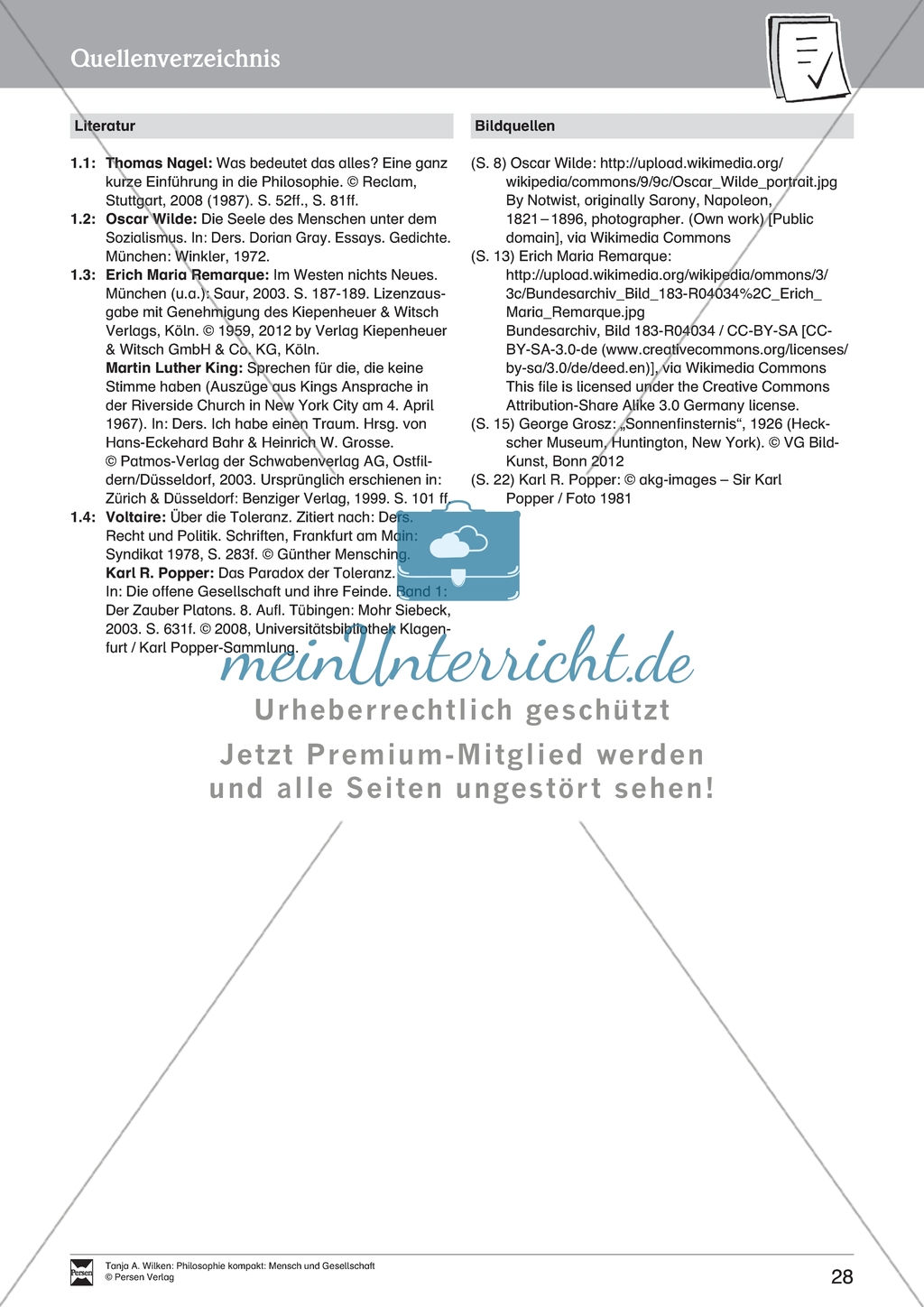 Mensch und Gesellschaft: Einführung in das Verständnis von Gerechtigkeit und Chancengleichheit. Mit Arbeitsblättern und Lösungen. Preview 8
