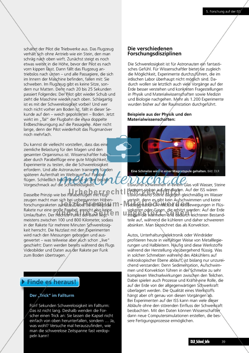 Forschung auf der ISS. Preview 4