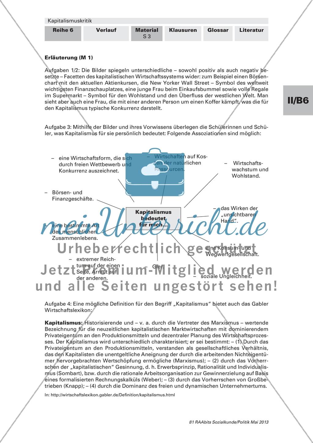 Was bedeutet Kapitalismus und wie hat er sich entwickelt? Preview 2