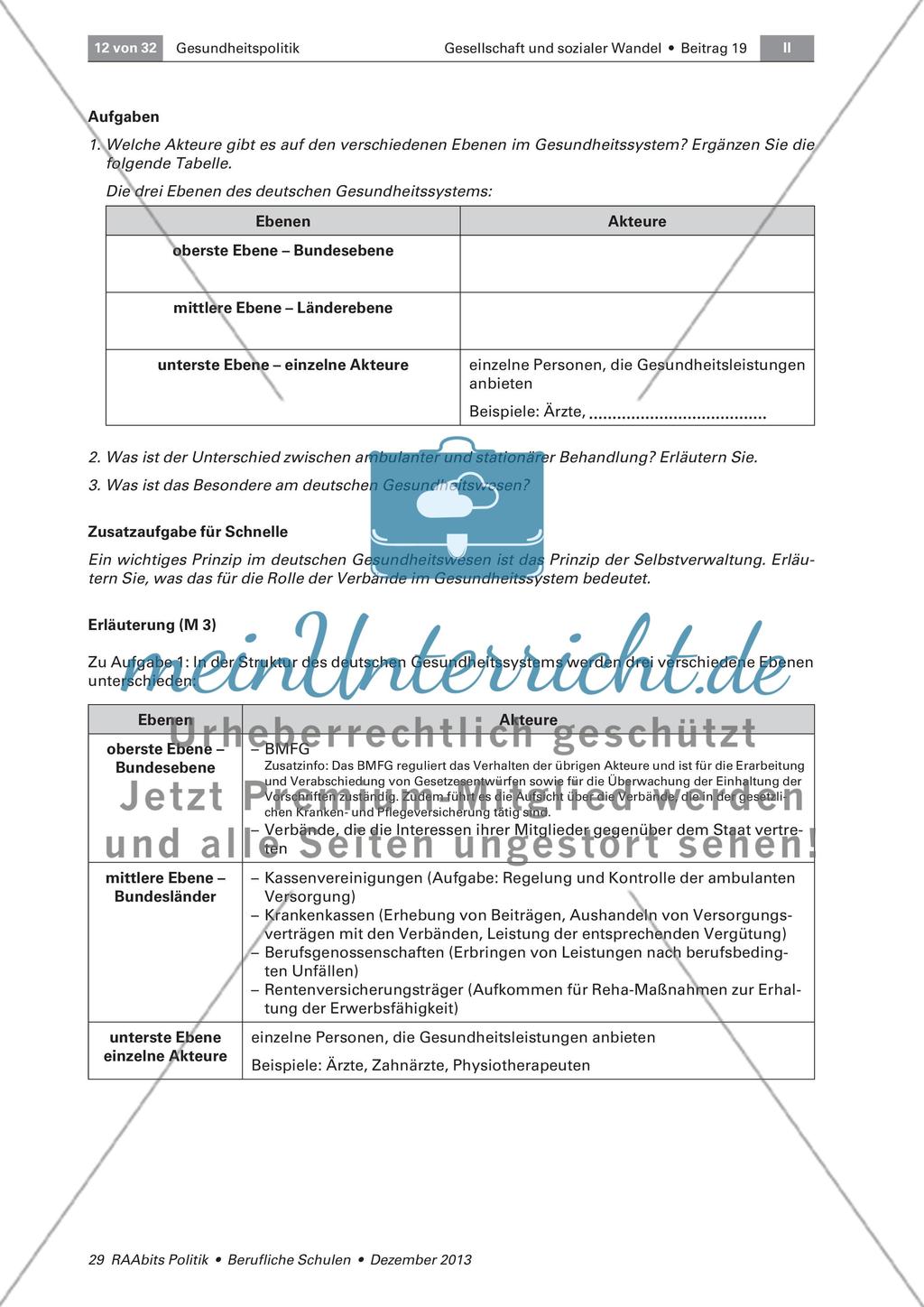 Wie funktioniert das deutsche Gesundheitssystem? – Ein Überblick Preview 7