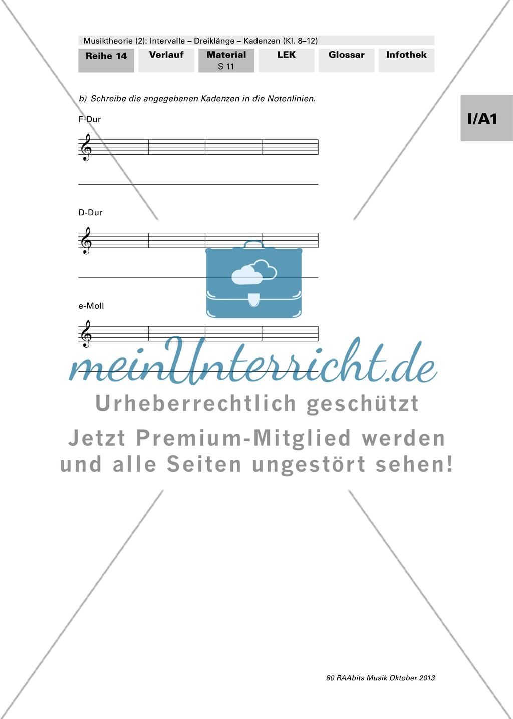 Musiktheorie wiederholen und üben (2) Preview 15
