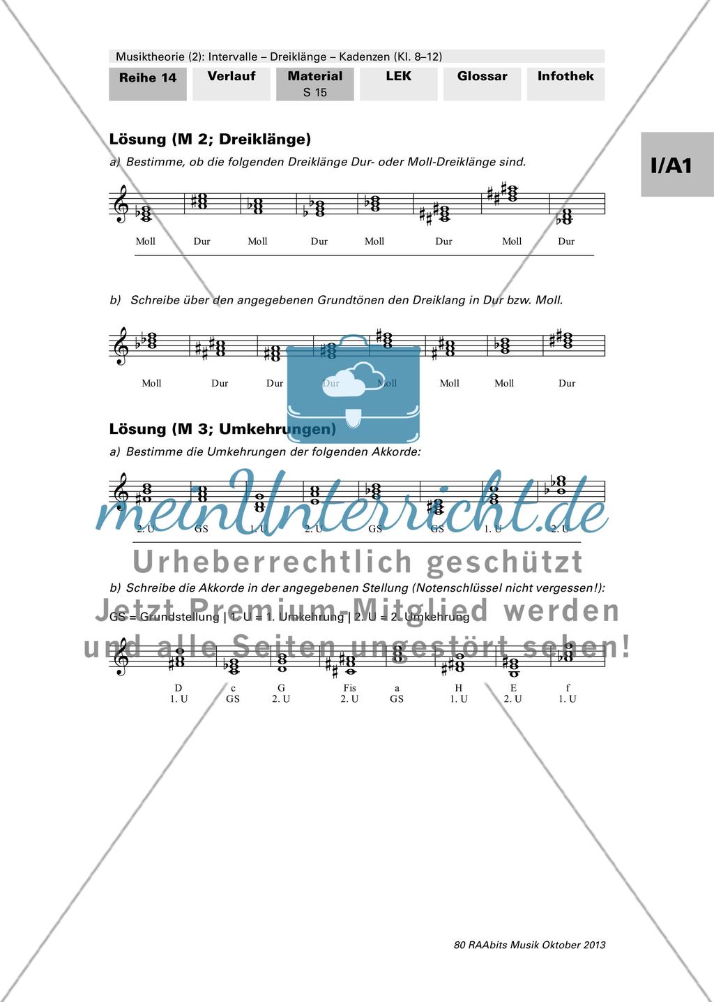 Musiktheorie wiederholen und üben (2) Preview 19